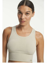 Tenson Damen nahtloser Funktions-Top TENSON Seamless Top W beige