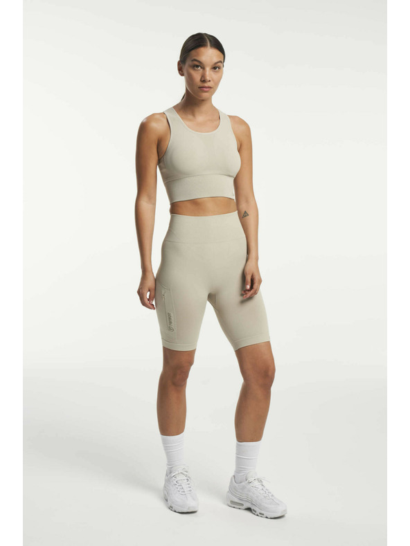 Tenson Damen nahtloser Funktions-Top TENSON Seamless Top W beige