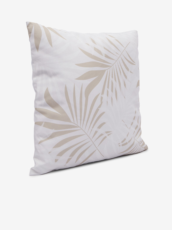 Kaemingk Beige-weißes Outdoor-Kissen Kaemingk