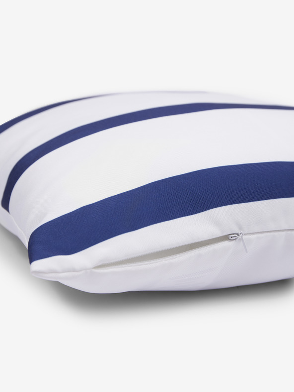 Kaemingk Blaues und weißes Outdoor-Kissen Kaemingk