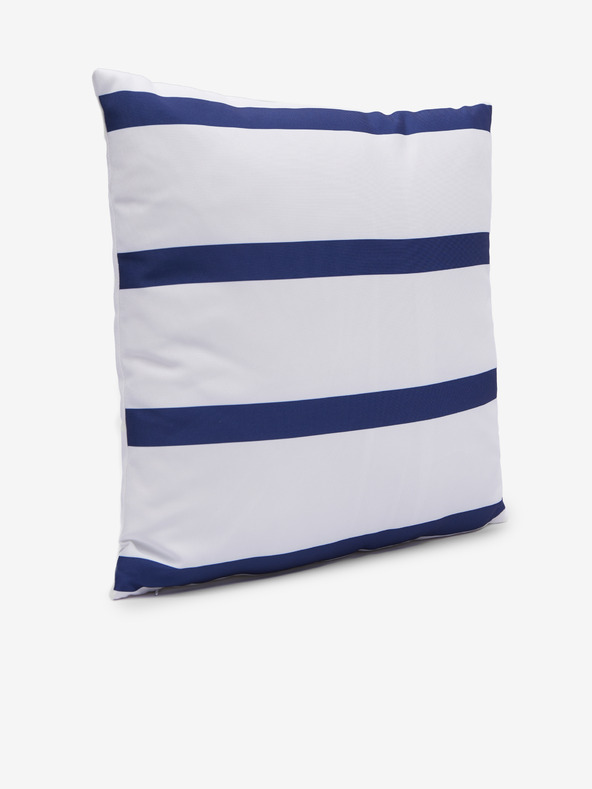 Kaemingk Blaues und weißes Outdoor-Kissen Kaemingk