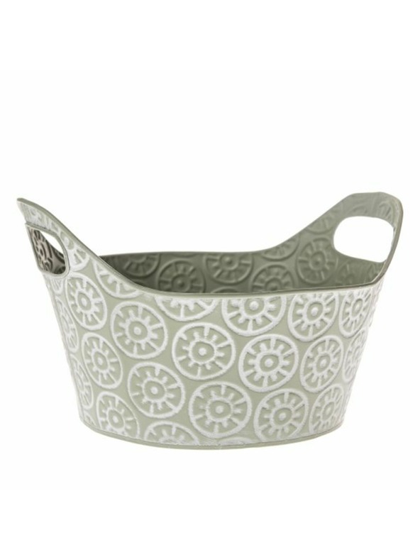 Casa de Engel Metall-Blumentopfübertopf, 0/48