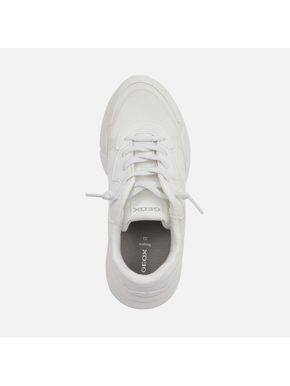 Geox Weiße Mädchen Sneaker Geox Loftus