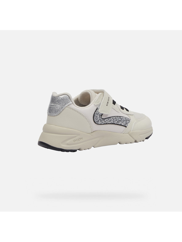 Geox Weiße Mädchen Sneaker Geox Loftus