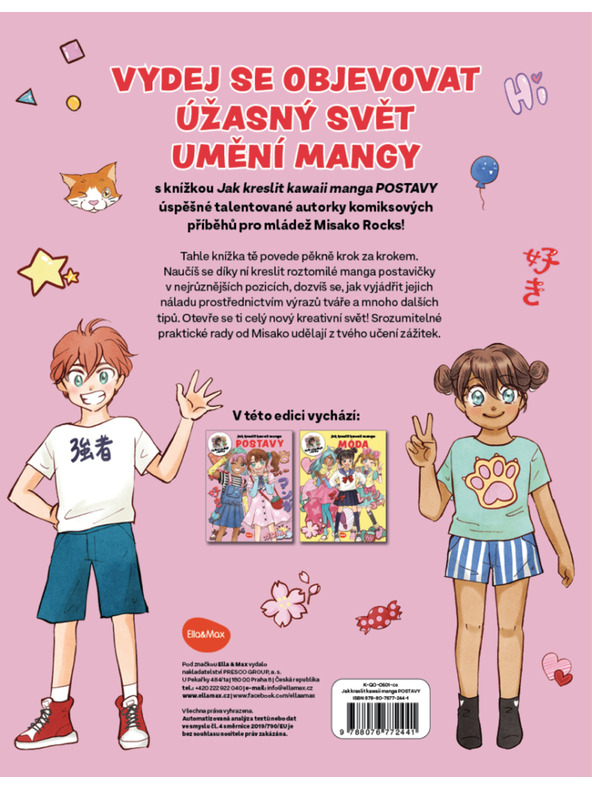 BAAGL  Wie man KAWAII MANGA: CHARAKTERE zeichnet – Schritt für Schritt mit MISAKO