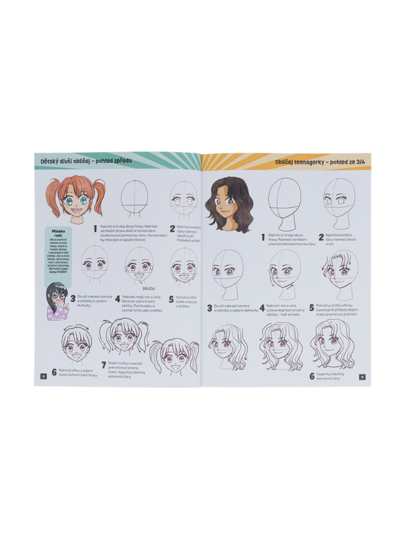 BAAGL  Wie man KAWAII MANGA: MODE zeichnet – Schritt für Schritt mit MISAKO