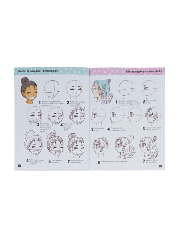 BAAGL  Wie man KAWAII MANGA: MODE zeichnet – Schritt für Schritt mit MISAKO