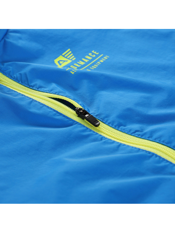 ALPINE PRO Ultraleichte Kinderjacke mit DWR-Beschichtung ALPINE PRO SPINO 2 electric blue lemonade
