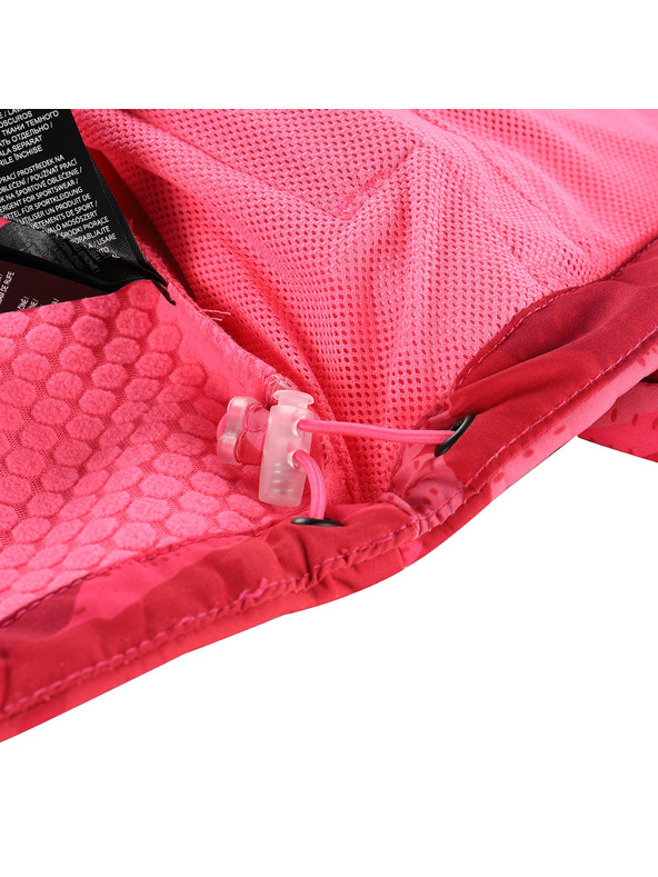ALPINE PRO Kindersoftshell-Jacke mit Membran ALPINE PRO EZORO neon knockout pink varianta pa