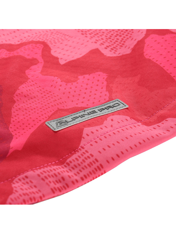 ALPINE PRO Kindersoftshell-Jacke mit Membran ALPINE PRO EZORO neon knockout pink varianta pa