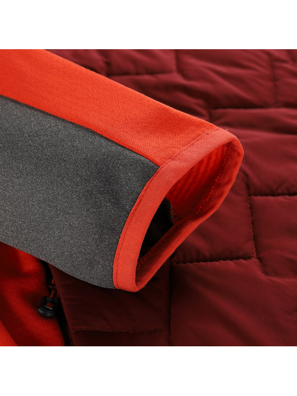 ALPINE PRO Herren-Sweatshirt mit Merino-Füllung ALPINE PRO JORW merlot