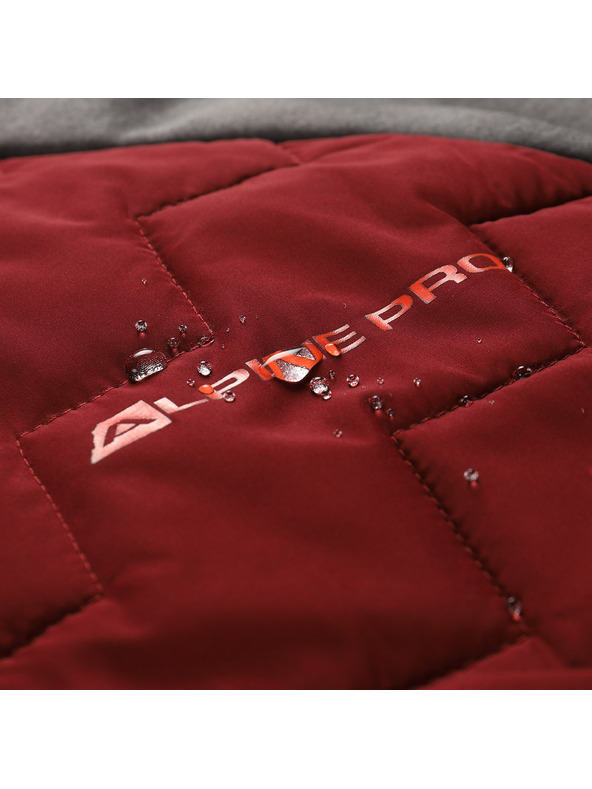 ALPINE PRO Herren-Sweatshirt mit Merino-Füllung ALPINE PRO JORW merlot