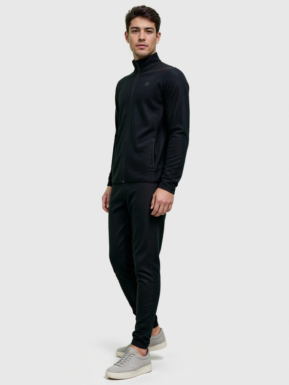 ALPINE PRO Herren Fleece-Sweatjacke ALPINE PRO SIUS 2 black