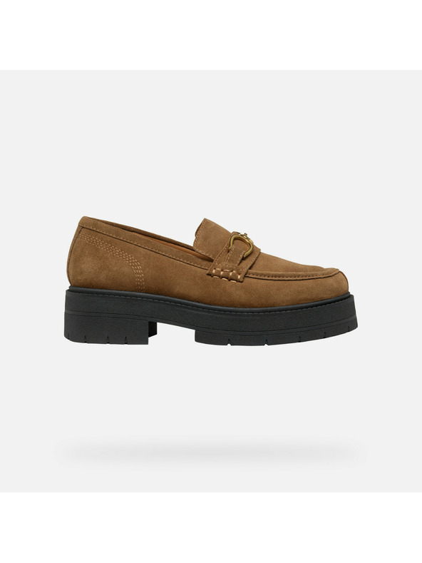 Geox Graue Damen-Mokassins Geox Spherica EC7