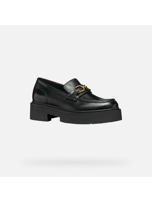 Geox Schwarze Damen-Mokassins Geox Spherica EC7