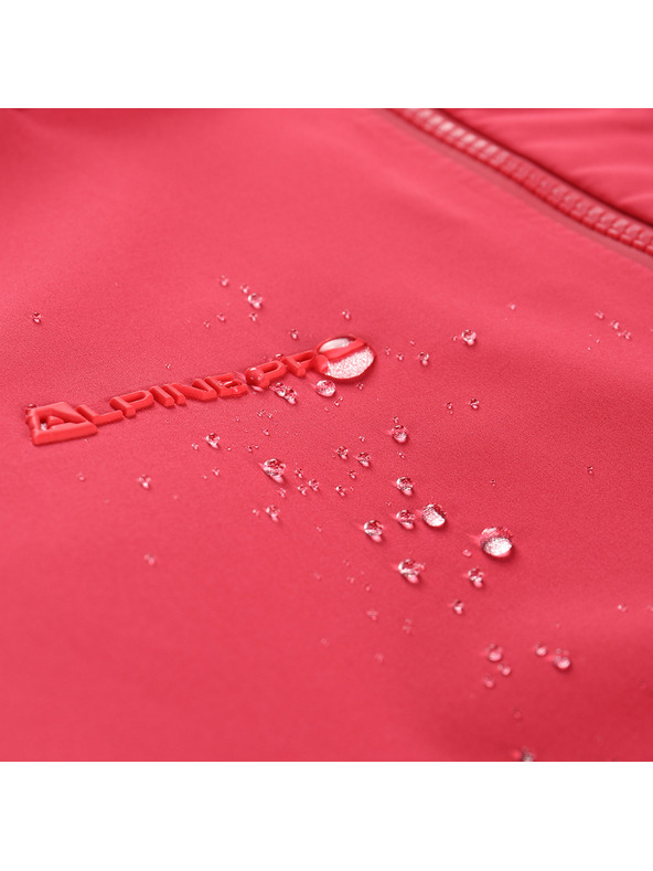 ALPINE PRO Damen Wasserdichte Jacke mit PTX-Membran ALPINE PRO ZARRA Himbeere