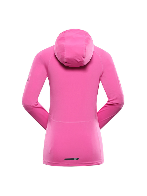 ALPINE PRO Damen-Funktions-Sweatjacke mit Reflektoren ALPINE PRO IZARA neon pink