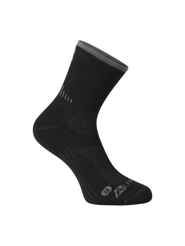 ALPINE PRO Antibakterielle Socken ALPINE PRO KEROWE schwarz