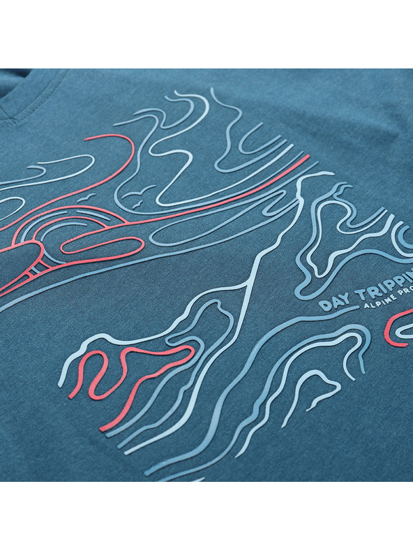 ALPINE PRO Damen-Schnelltrocknedes T-Shirt mit Cool Dry ALPINE PRO NEGA 2 moroccan varianta pa