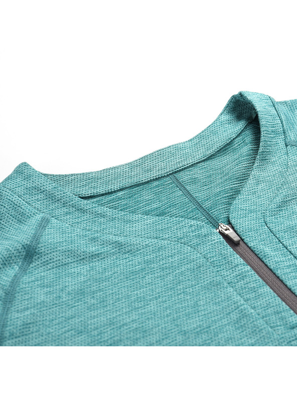 ALPINE PRO Damen-Schnelltrocknendes Radtrikot ALPINE PRO GERETA 2 aqua sea