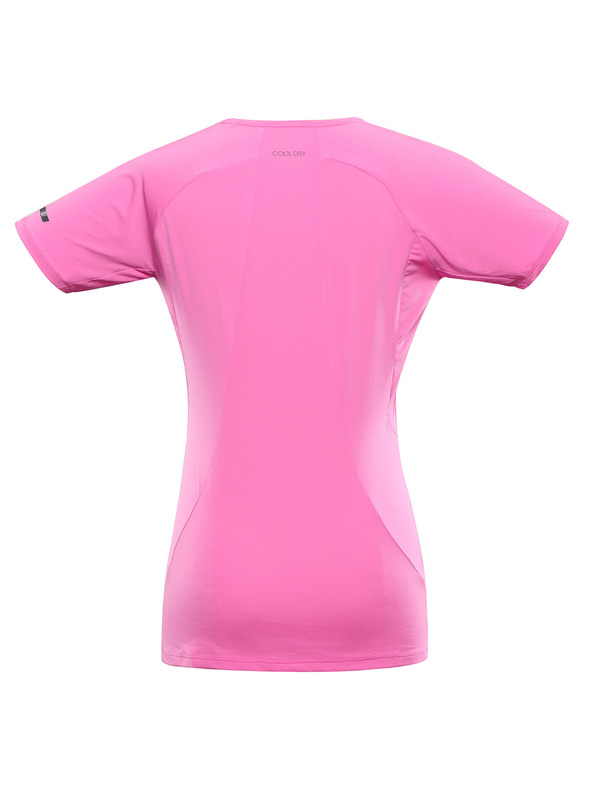 ALPINE PRO Damen-Schnelltrocknendes T-Shirt mit Cool Dry ALPINE PRO BONDA 2 neon pink