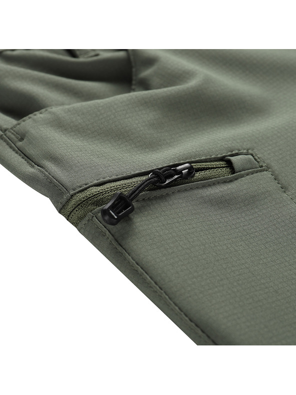 ALPINE PRO Kinder-Hose mit abnehmbaren Beinen ALPINE PRO NESCO 2 olivgrün