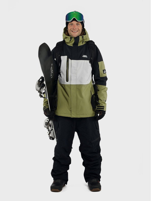 Horsefeathers Ripple Jacket - schwarz/iguana Größe L HORSEFEATHERS
