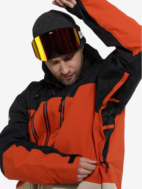 Horsefeathers Halen II Jacket - roter Ton/Mojave Pferdefedern