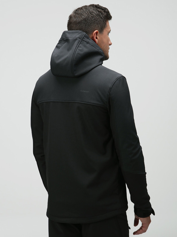 Loap Schwarze Herren-Softshell-Jacke LOAP LUPP