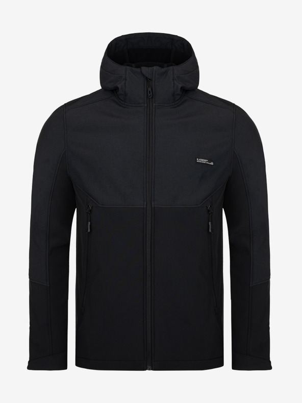 Loap Schwarze Herren-Softshell-Jacke LOAP LUPP