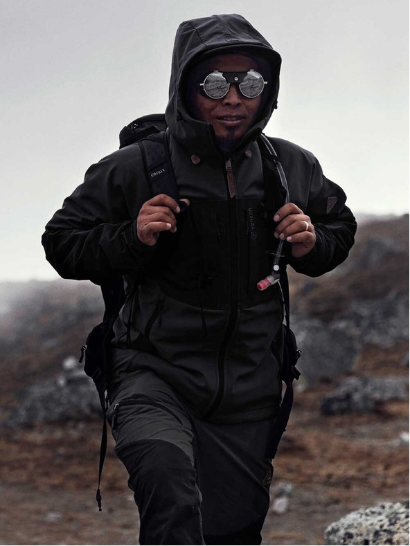 Tenson Herren-Outdoor-Jacke TENSON Himalaya 3L Shell M schwarz