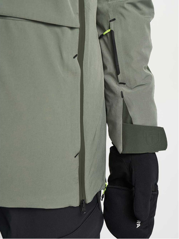 Tenson Herren TENSON Aerismo JackoRak Skijacke M grau-grün