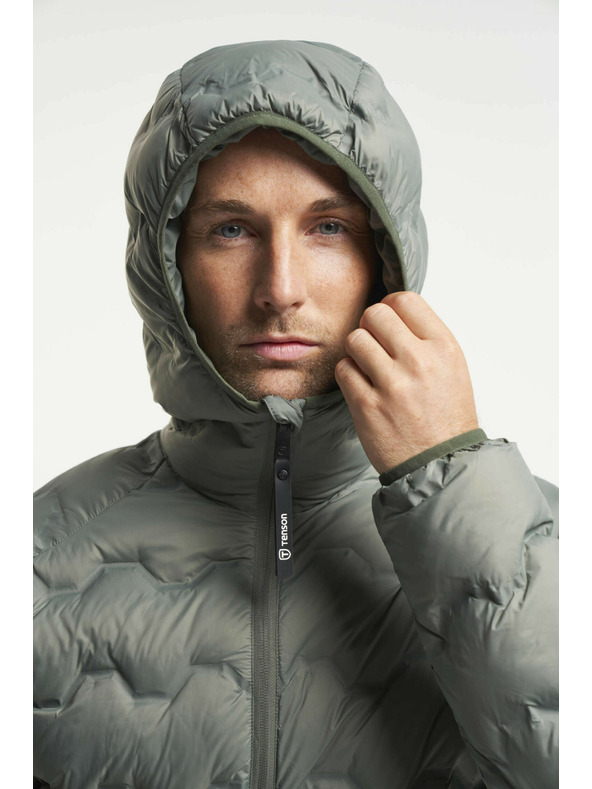 Tenson Herren TENSON Shibui Puffer Jacket M grau-grün