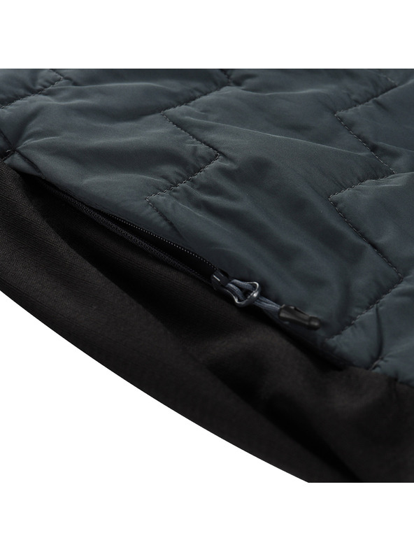 ALPINE PRO Herren-Sweatshirt mit Merinowolle-Füllung ALPINE PRO JORW dark slate