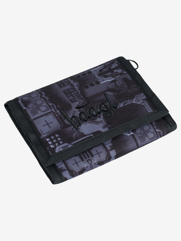 BAAGL  Graue Baagl Technic Geldbörse