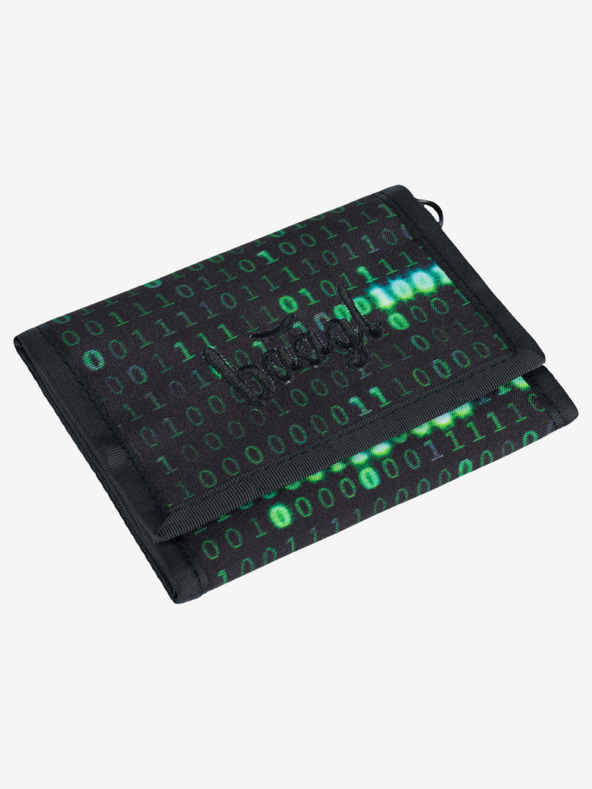 BAAGL  Schwarzes Baagl Zahlen Portemonnaie