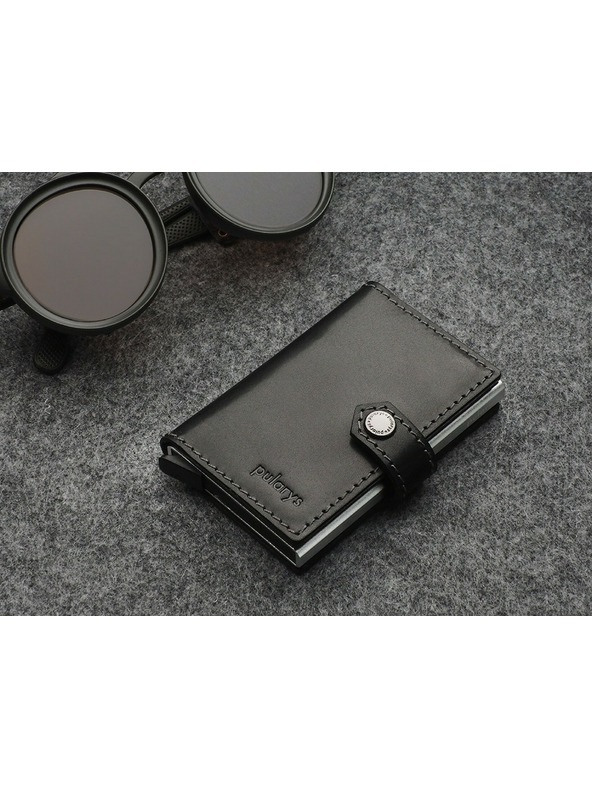 Pularys Pularys Herren-Lederbörse Easy schwarz 210314101