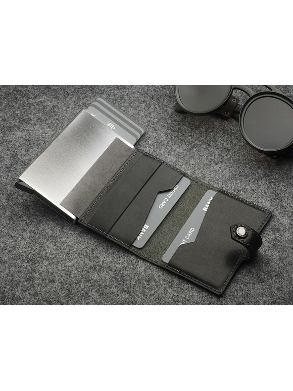 Pularys Pularys Herren-Lederbörse Easy schwarz 210314101