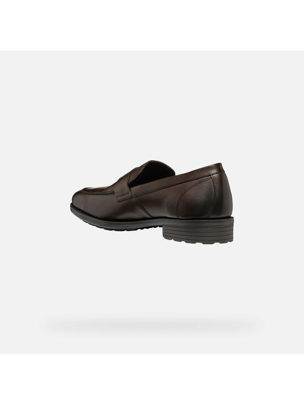 Geox Dunkelbraune Herren Mokassins Geox Walk Pleasure F
