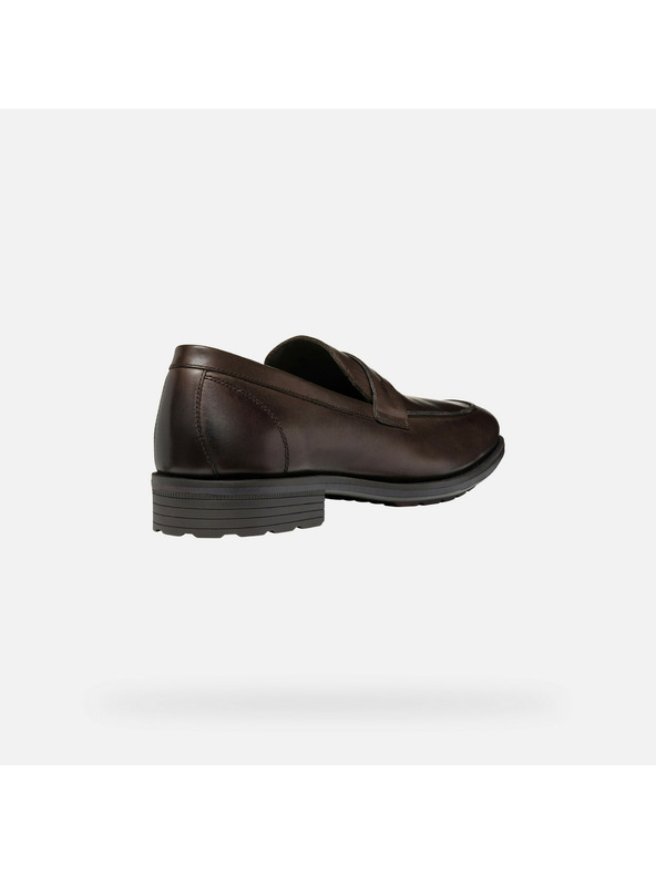 Geox Dunkelbraune Herren Mokassins Geox Walk Pleasure F