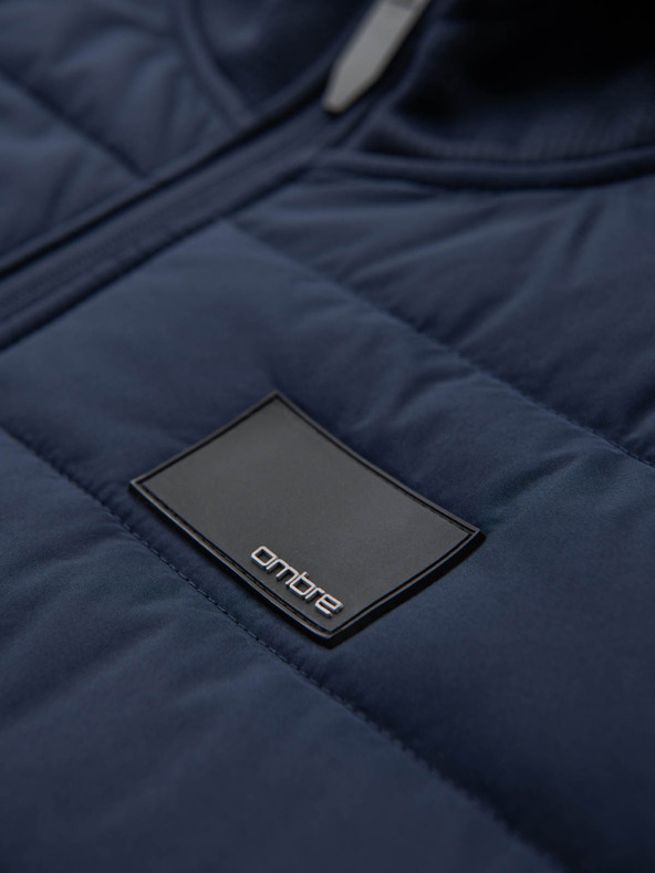 Ombre Clothing Herren leichte farbige Sportjacke mit Fleece von Ombre Clothing