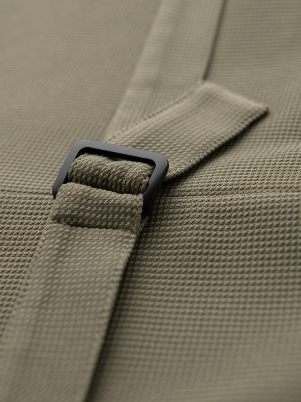 Ombre Clothing Herren strukturierte Strickweste maßgeschneidert mit Revers von Ombre Clothing