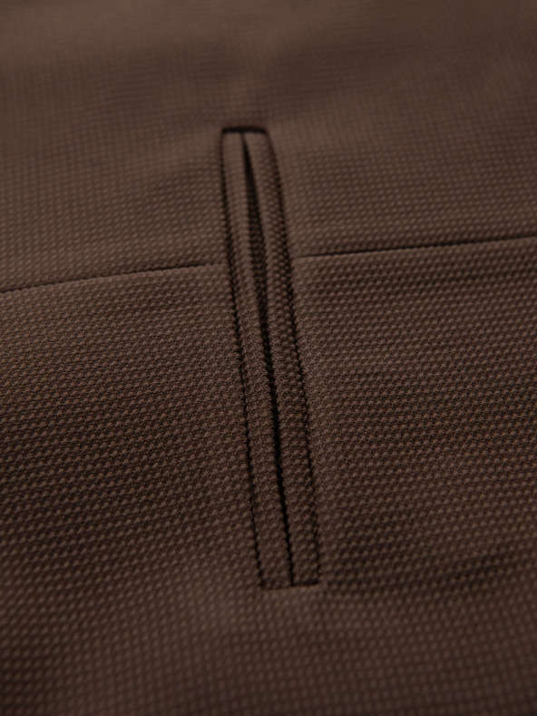 Ombre Clothing Herren strukturierte Strickweste maßgeschneidert mit Revers von Ombre Clothing