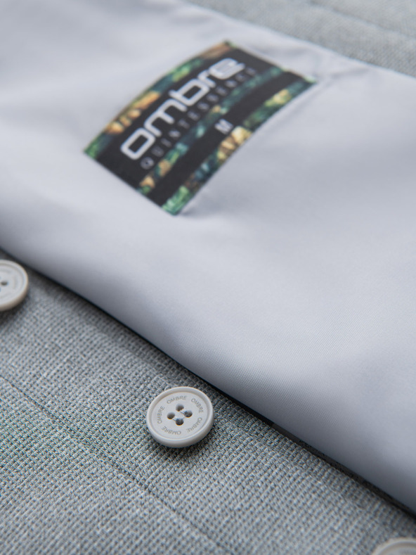Ombre Clothing Herren strukturierte Weste mit Taschen von Ombre Clothing