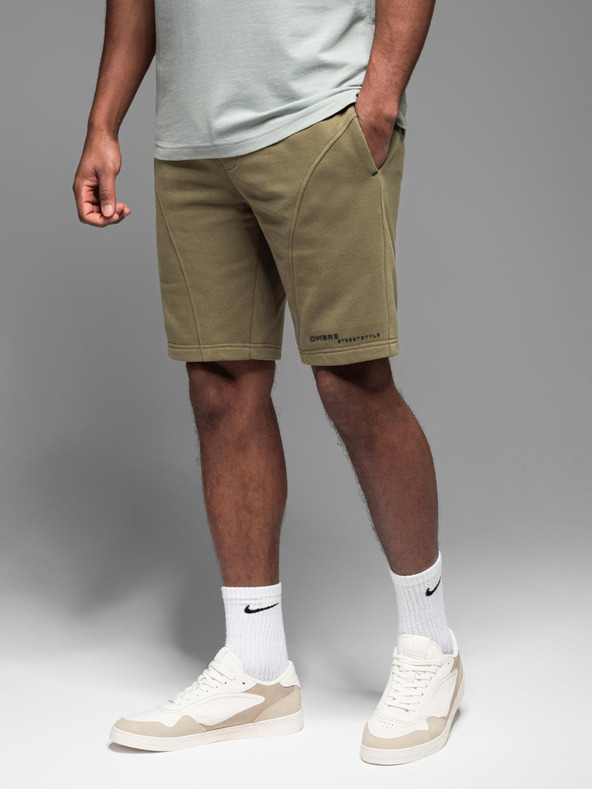 Ombre Clothing Herren kurze Jogginghose mit Print von Ombre Clothing