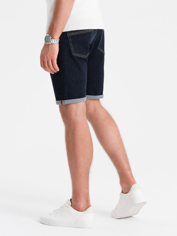 Ombre Clothing Herren Jeans-Shorts mit umgeschlagenen Beinen von Ombre Clothing