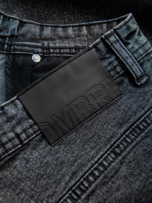 Ombre Clothing Herren Jeans-Shorts mit umgeschlagenen Beinen von Ombre Clothing