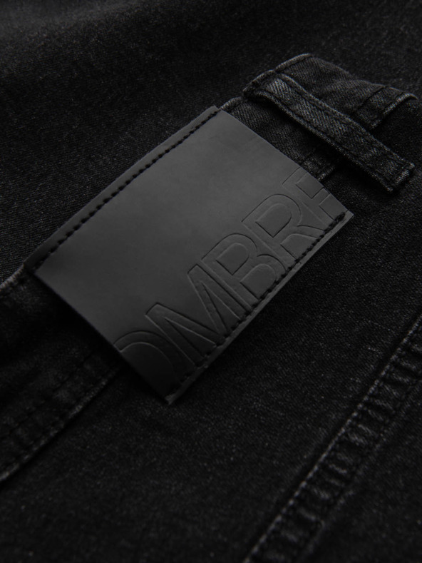 Ombre Clothing Herren Jeans-Shorts mit umgeschlagenen Beinen von Ombre Clothing