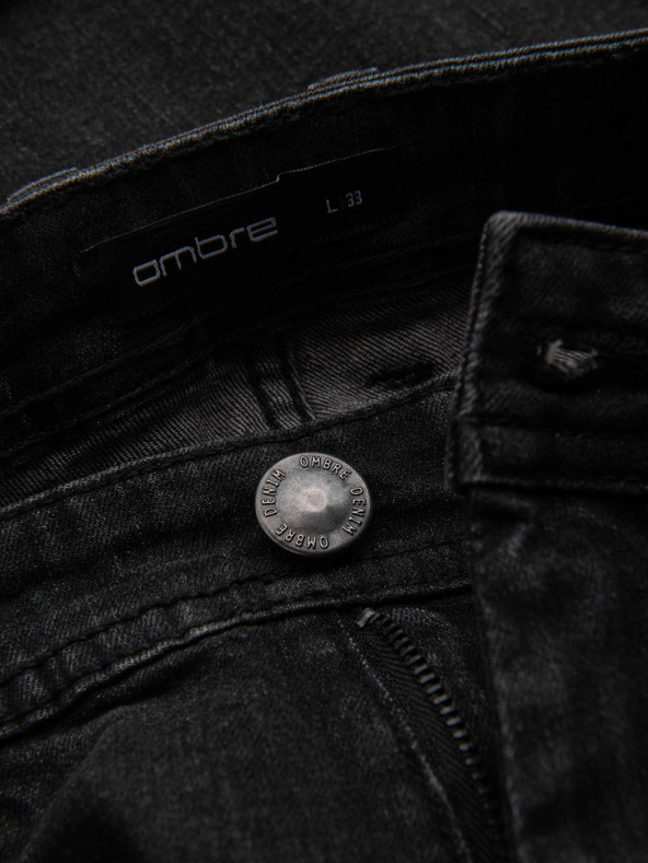 Ombre Clothing Herren Jeans-Shorts mit umgeschlagenen Beinen von Ombre Clothing