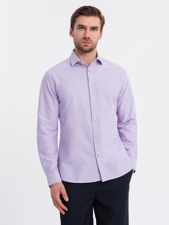 Ombre Clothing Herren Oxford-Hemd in Pastellfarben von Ombre Clothing